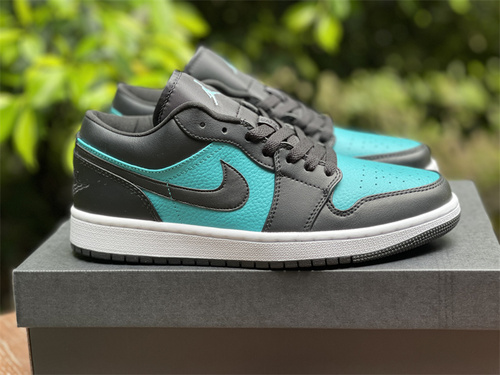 Original version_ Air Jordan 1 Low low_ black and green color color_ the goods number 553558 026. full code shipment 36--46-b543df24